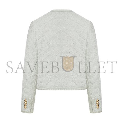 CELINE CHELSEA JACKET IN LIGHTWEIGHT TWEED 2V55Q435T